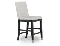 Mor Furniture Proximity Counter Height Dining Table & 6 Stools In Gray Oak