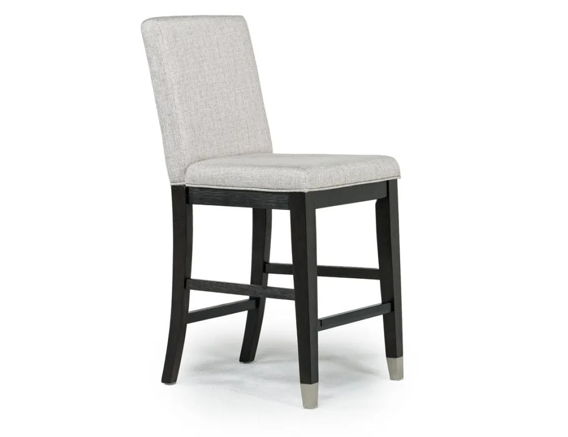 Mor Furniture Proximity Counter Height Dining Table & 6 Stools In Gray Oak