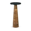 Mor Furniture Quinndon Accent Table In Brown/Black