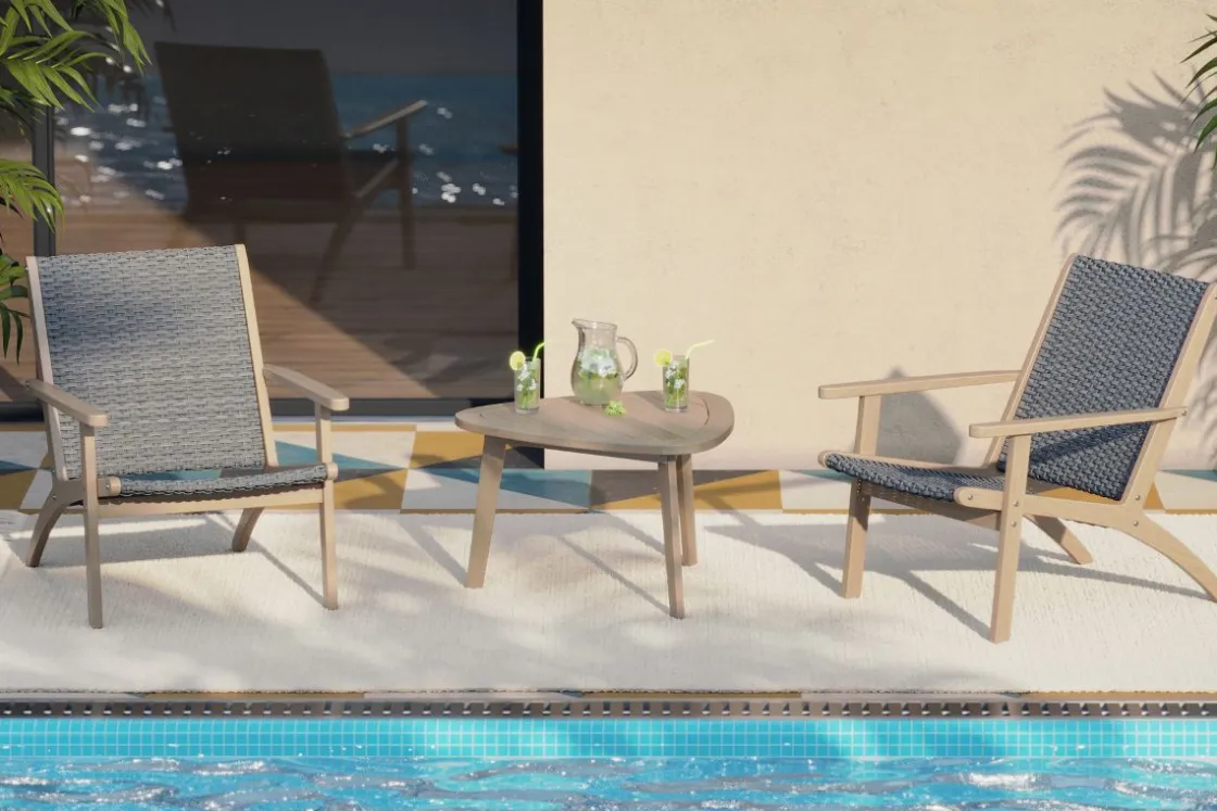 Mor Furniture Radius Outdoor End Table In Natural