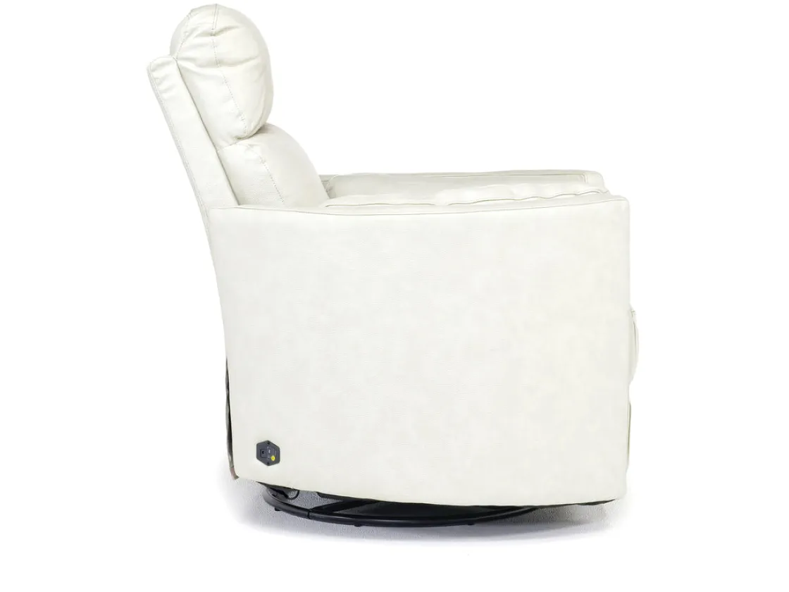Mor Furniture Radius Power Recliner In Dark Brown