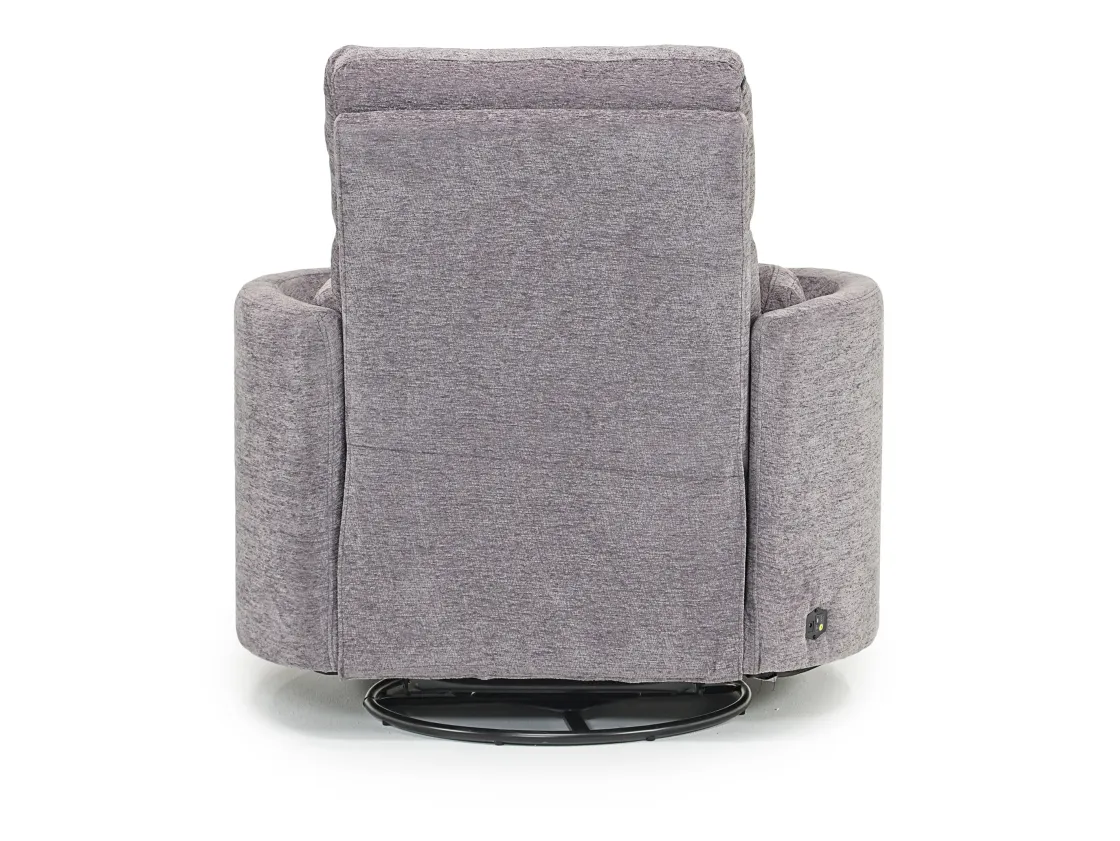 Mor Furniture Radius Power Recliner In Dark Brown