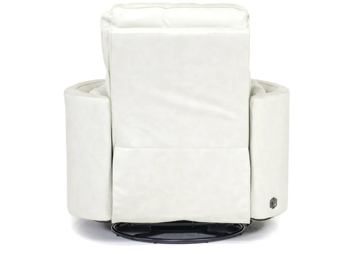 Mor Furniture Radius Power Recliner In Dark Brown