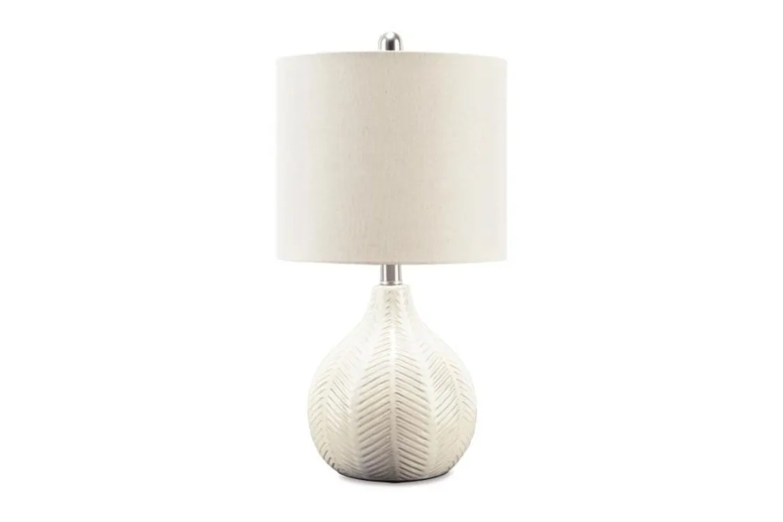 Mor Furniture Rainermen Lamp In Offwhite