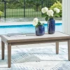 Mor Furniture Rainier Outdoor Coffee Table In Brown