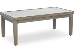 Mor Furniture Rainier Outdoor Coffee Table In Brown