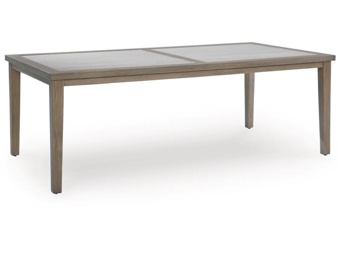 Mor Furniture Rainier Outdoor Dining Table In Brown