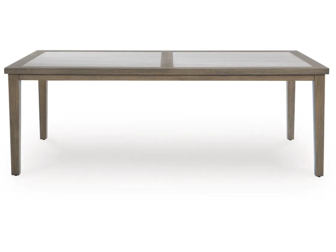 Mor Furniture Rainier Outdoor Dining Table In Brown