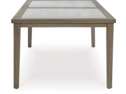Mor Furniture Rainier Outdoor Dining Table In Brown