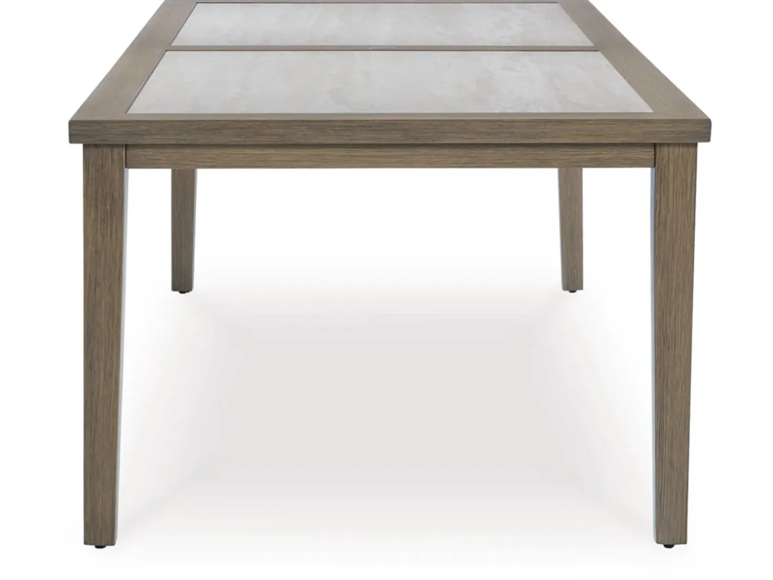 Mor Furniture Rainier Outdoor Dining Table In Brown