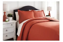 Mor Furniture Raleda 3 Piece Coverlet In , Eastern King