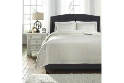 Mor Furniture Raleda 3 Piece Coverlet In , Eastern King