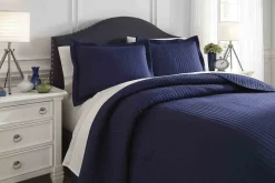 Mor Furniture Raleda 3 Piece Coverlet In , Eastern King