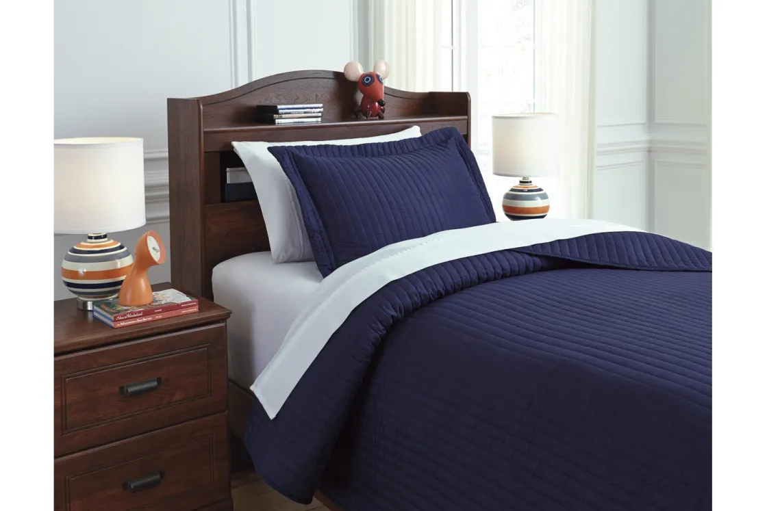 Mor Furniture Raleda 3 Piece Coverlet In , Eastern King