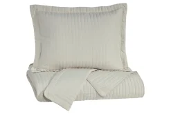 Mor Furniture Raleda 3 Piece Coverlet In , Eastern King