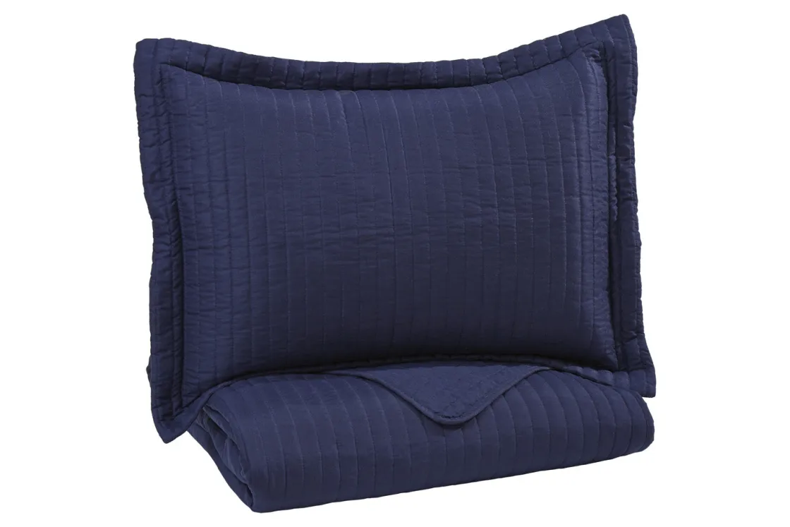 Mor Furniture Raleda 3 Piece Coverlet In , Eastern King