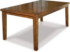 Mor Furniture Ralene Extendable Dining Table & 4 Chairs In Brown