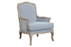 Mor Furniture Regal Accent Chair In Light Blue