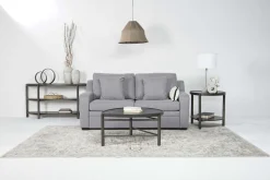 Mor Furniture Regalla Full Sleeper Sofa W/ Mattress In Gray