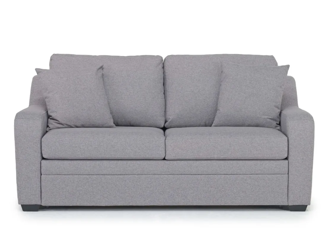 Mor Furniture Regalla Full Sleeper Sofa W/ Mattress In Gray