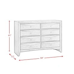 Mor Furniture Remi Dresser In Gray