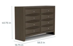 Mor Furniture Remi Dresser In Gray