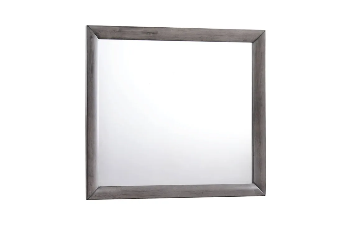 Mor Furniture Remi Mirror In Gray