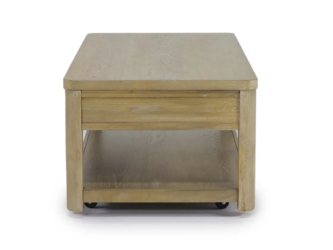 Mor Furniture Rencott Coffee Table In Light Brown