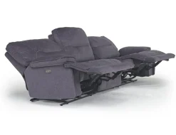 Mor Furniture Retreat Power Sofa & Loveseat In Cognac Leather