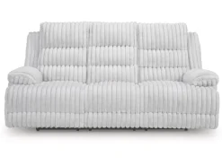 Mor Furniture Rhine Falls Power Sofa In Alloy