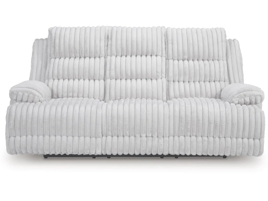 Mor Furniture Rhine Falls Power Sofa In Alloy