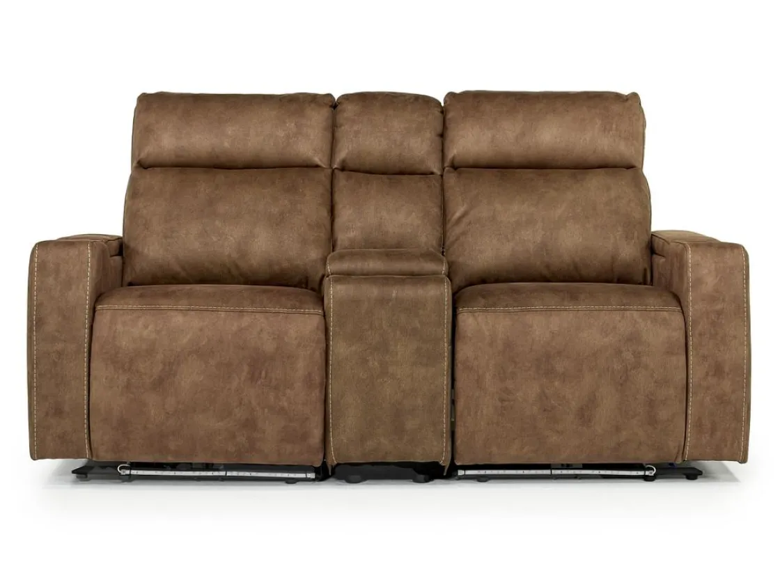 Mor Furniture Rhys 2 Power Console Loveseat In