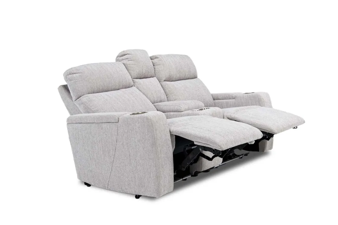 Mor Furniture Rhys 2 Power Console Loveseat In
