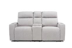 Mor Furniture Rhys 2 Power Console Loveseat In