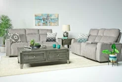 Mor Furniture Rhys 2 Power Console Loveseat In