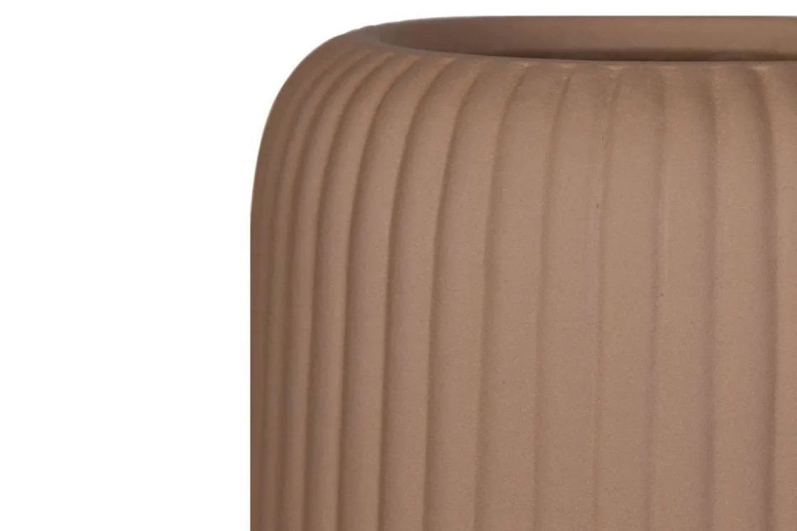 Mor Furniture Ridge Vase In Brown, Set Of 2