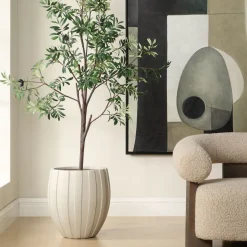 Mor Furniture Ridgehaven Planter Vase In Natural