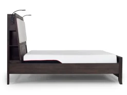 Mor Furniture Riley Bookcase Bed In Carbonite, Ca King