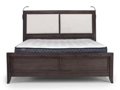 Mor Furniture Riley Bookcase Bed In Carbonite, Ca King