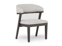 Mor Furniture Riley Round Dining Table & 5 Chairs In Carbonite