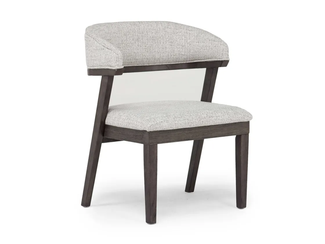 Mor Furniture Riley Round Dining Table & 5 Chairs In Carbonite