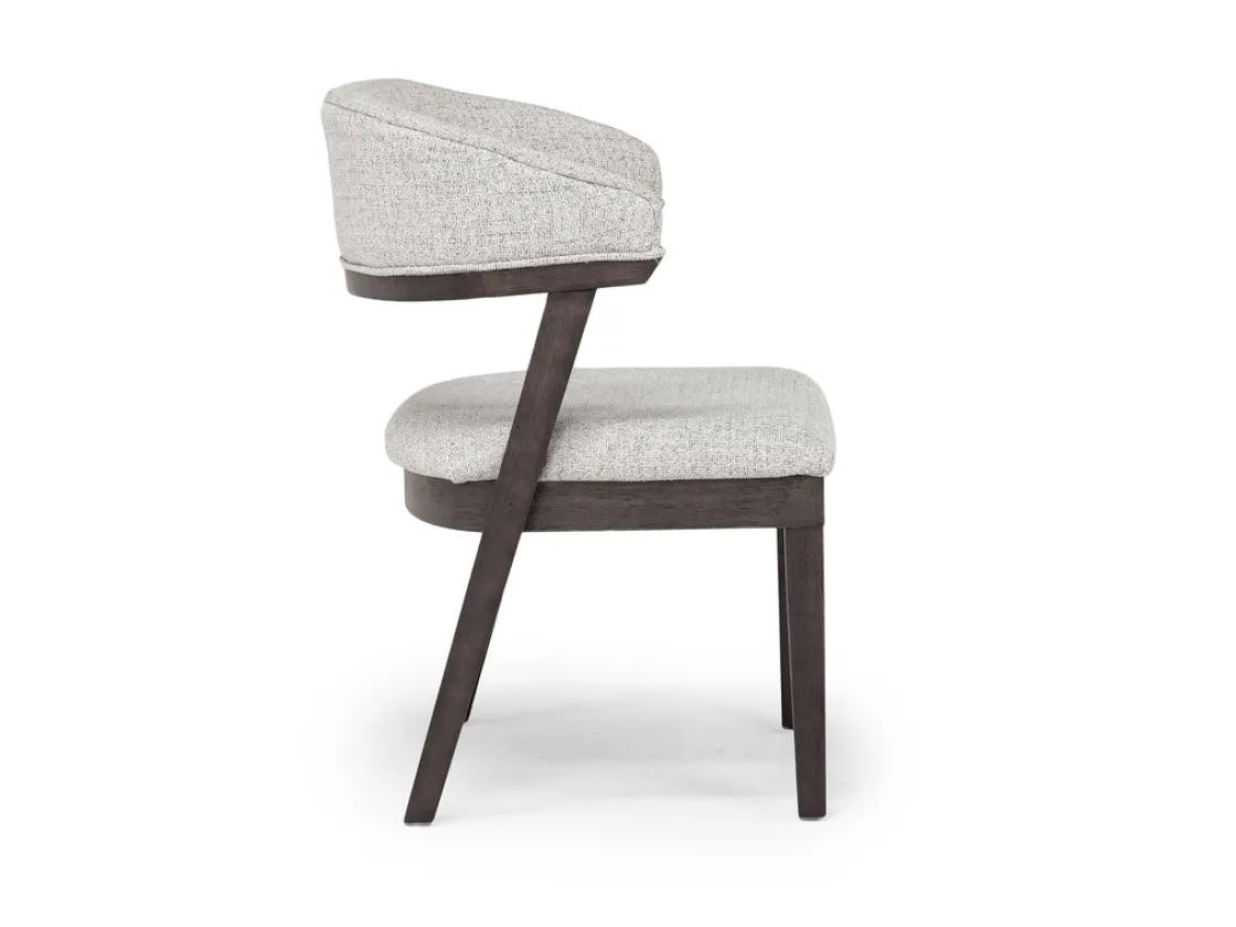 Mor Furniture Riley Round Dining Table & 5 Chairs In Carbonite
