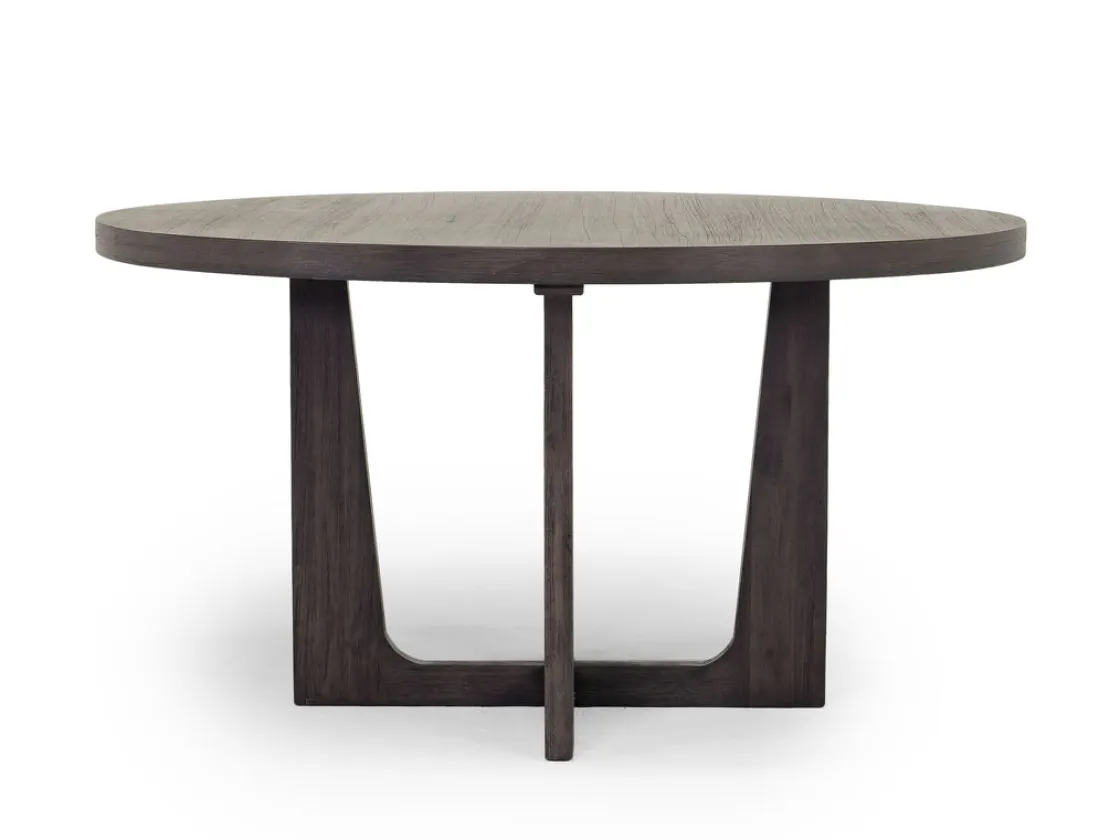 Mor Furniture Riley Round Dining Table In Carbonite