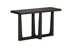 Mor Furniture Riley Sofa Table In Carbonite