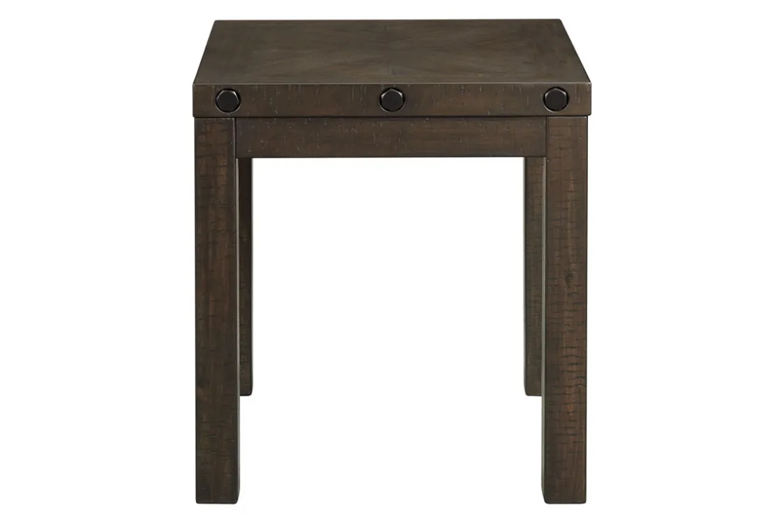 Mor Furniture Rio End Table In Charcoal