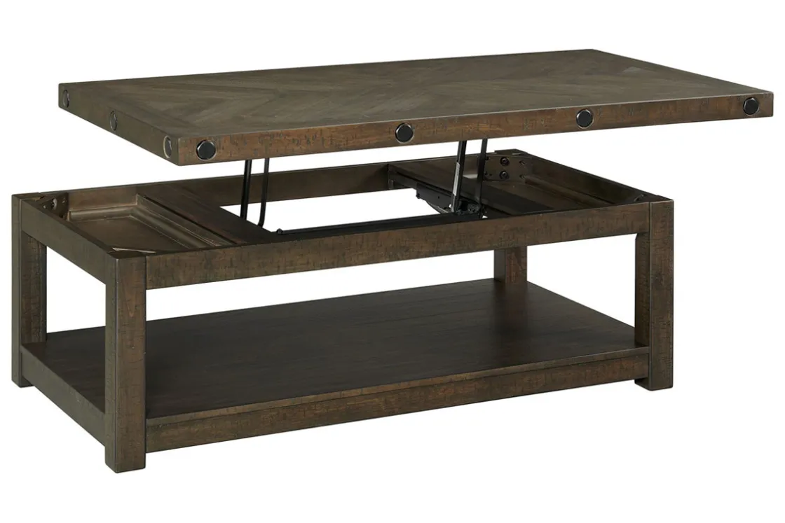 Mor Furniture Rio End Table In Charcoal