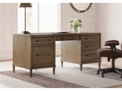Mor Furniture Roanhowe Office Desk In Brown
