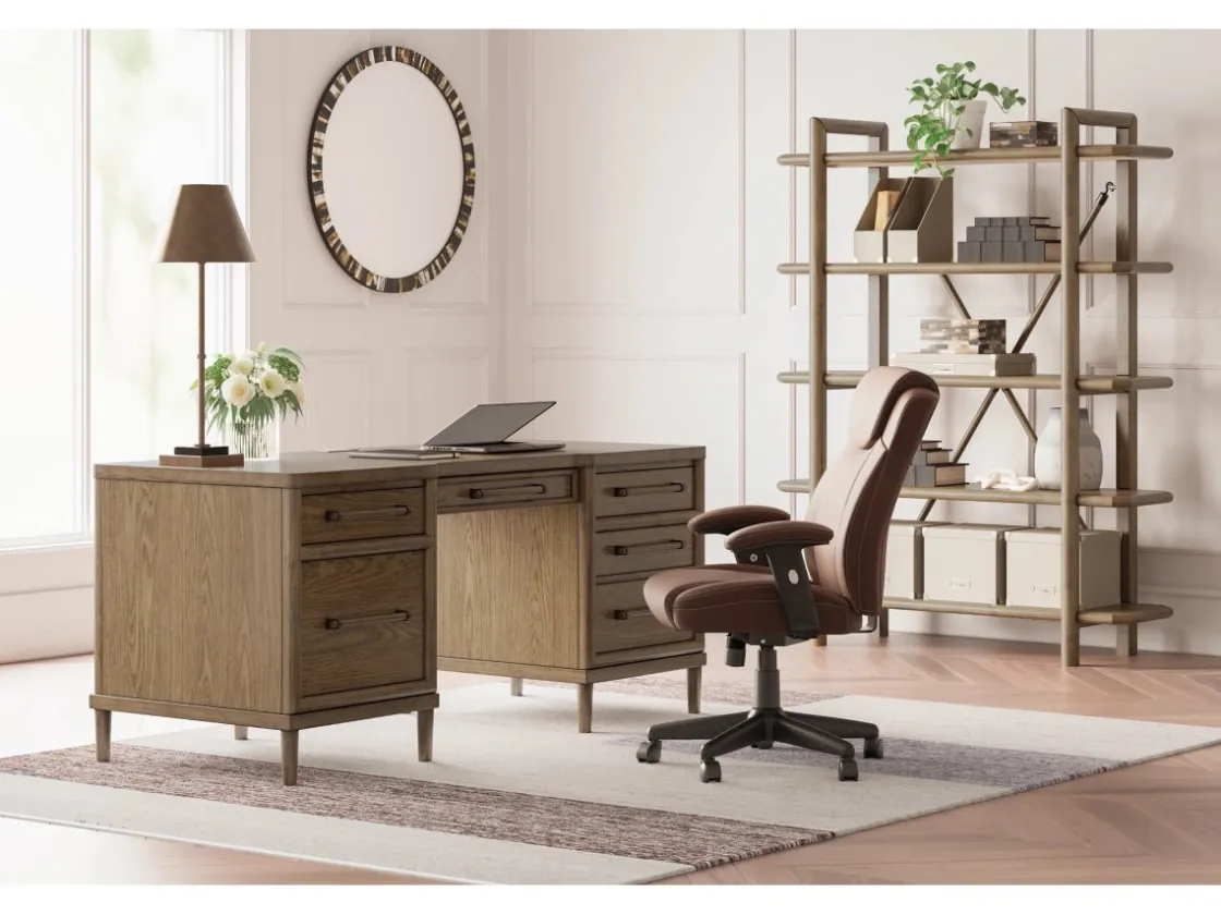 Mor Furniture Roanhowe Office Desk In Brown
