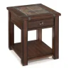 Mor Furniture Roanoke End Table In Brown