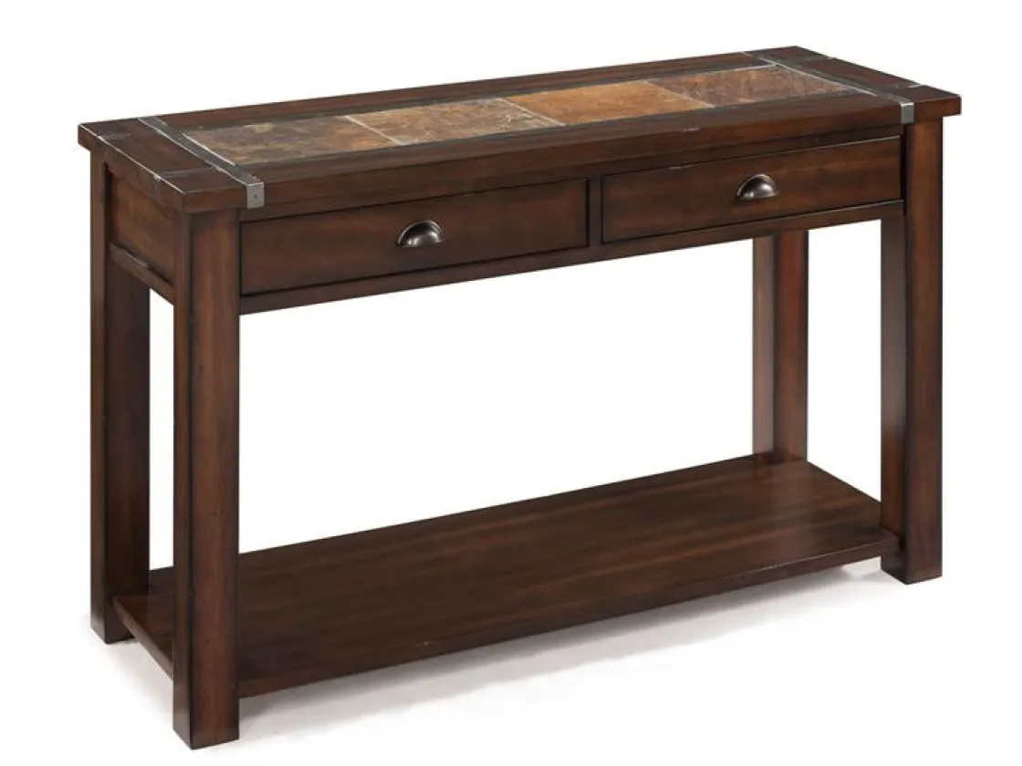 Mor Furniture Roanoke Sofa Table In Brown